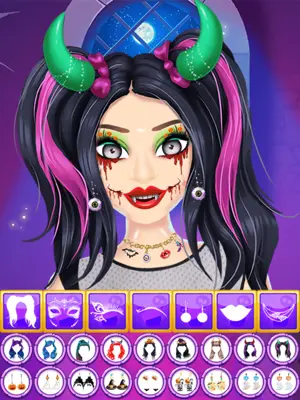 Halloween Monster Dress Up android App screenshot 1