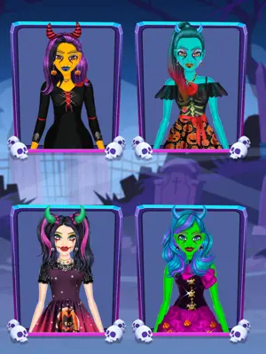 Halloween Monster Dress Up android App screenshot 3